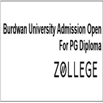 Burdwan University Admission Open For PG Diploma